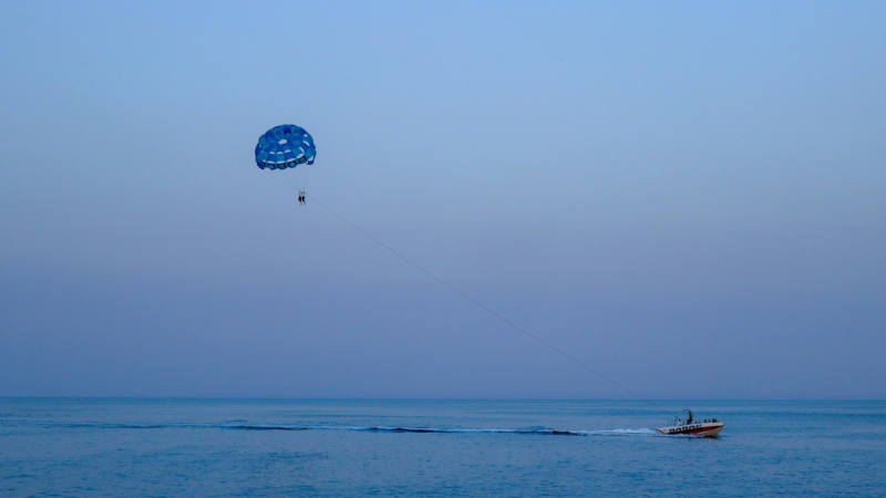 Parasailing in The Red Sea